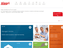 Tablet Screenshot of alegri.de